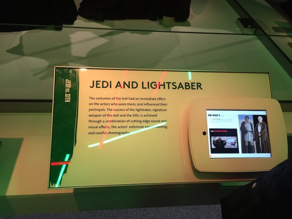 展示物を詳しく知ることができる