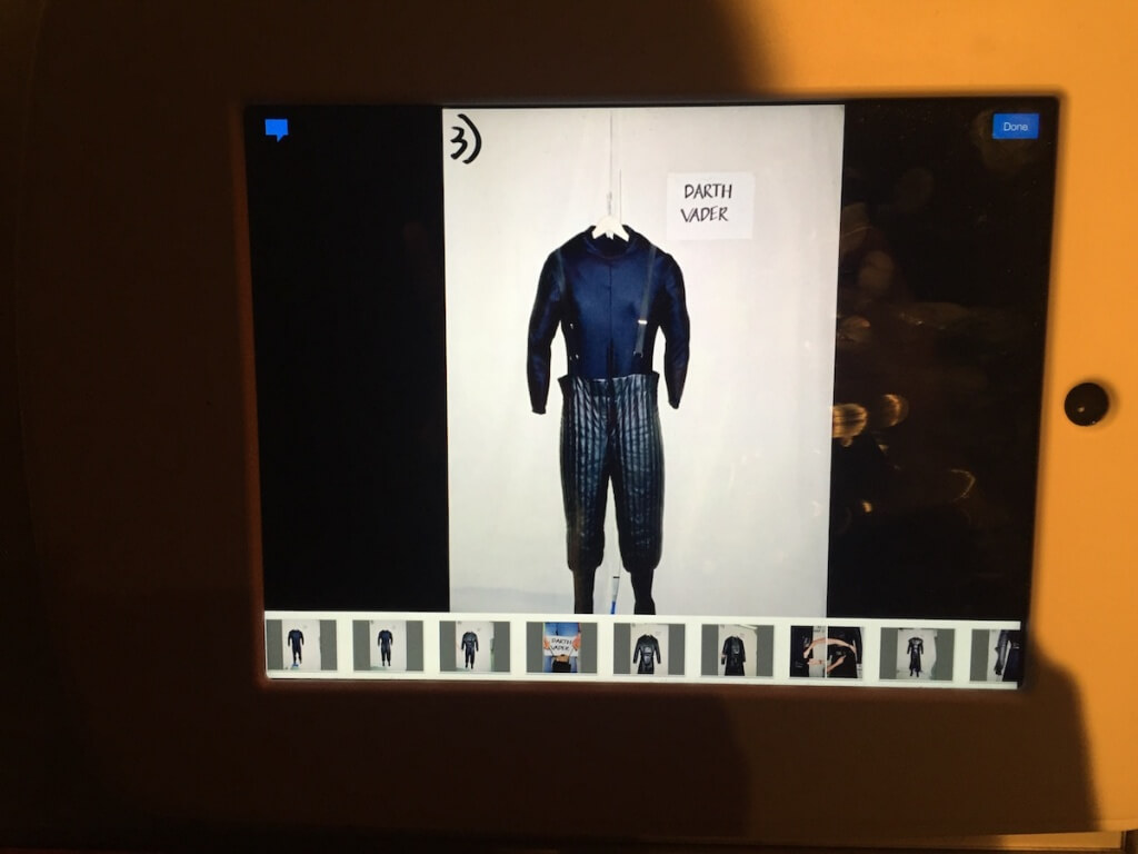 ダース・ベイダーの着付け