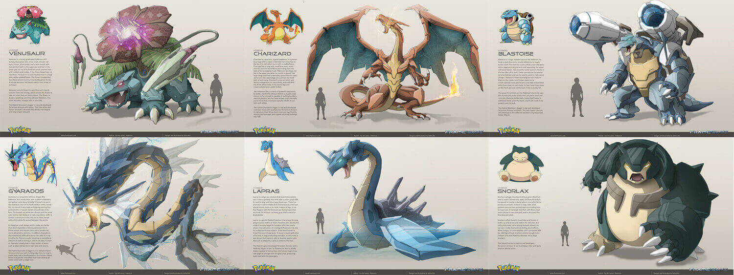 Hybrid Pokemon Fanart