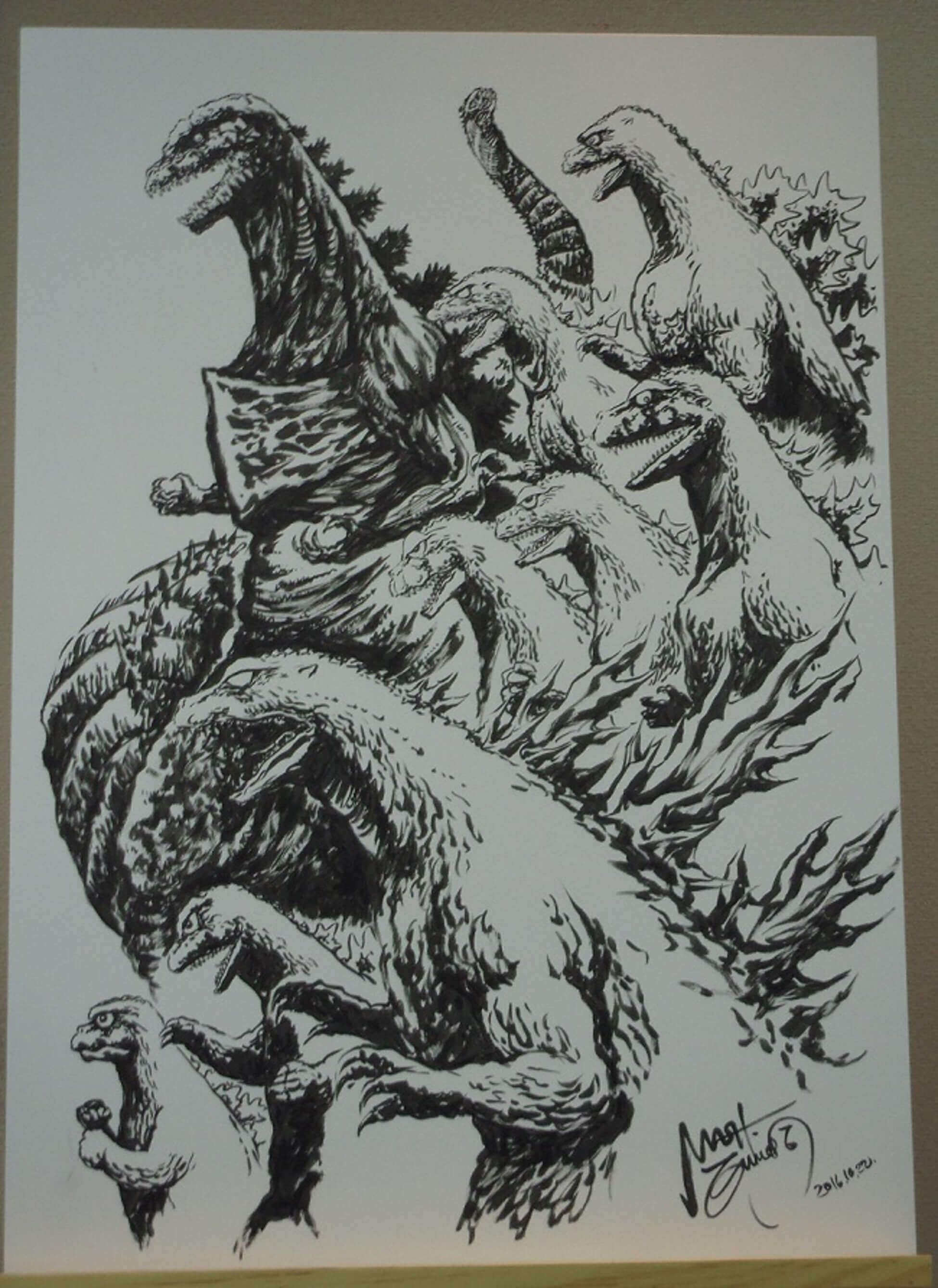 西川伸司　歴代ゴジラ