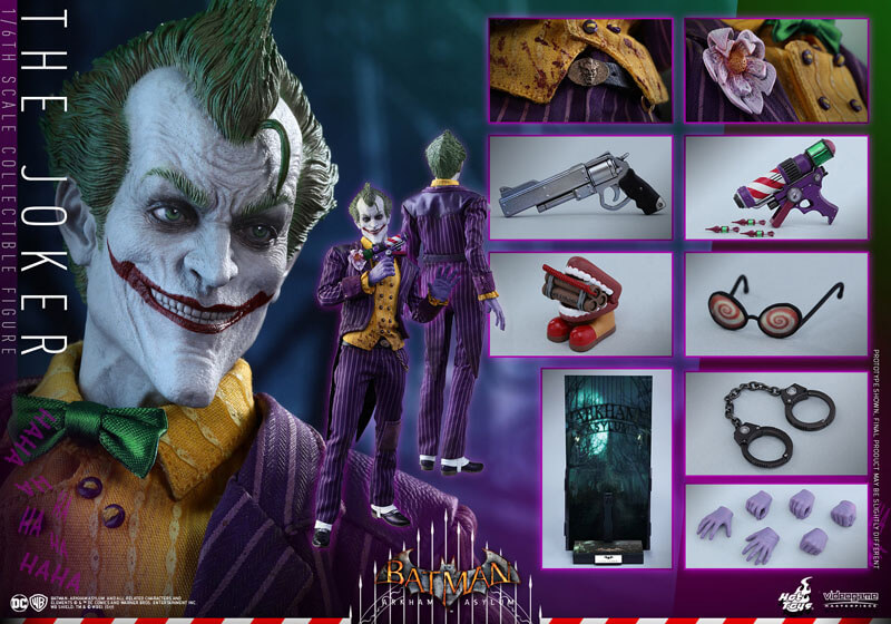 http://www.superherohype.com/news/388707-hot-toys-joker-collectible-figure-from-batman-arkham-asylum#/slide/1