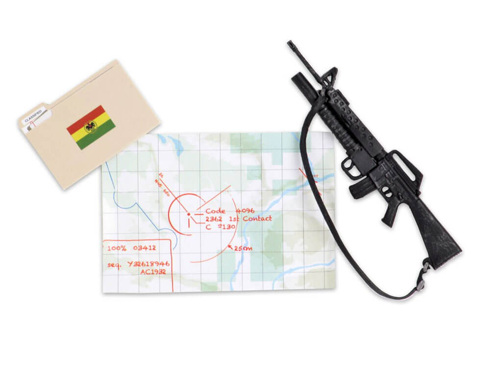 Predator – 7″ Scale Action Figure – Jungle Briefing Dutch