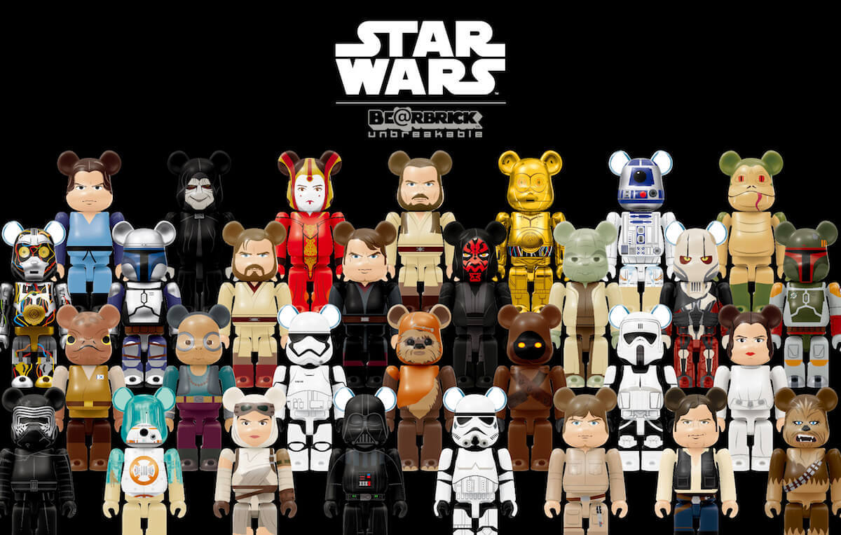 c & TM Lucasfilm Ltd. BE@RBRICK TM & c 2001-2017 MEDICOM TOY CORPORATION. All rights reserved.