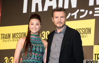 映画『トレイン・ミッション』ジャパン・プレミアで来日のリーアム・ニーソン