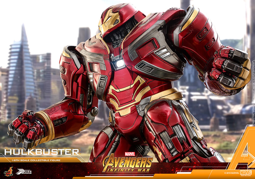 【パワー・ポーズ】『アベンジャーズ/インフィニティ・ウォー』1/6スケール限定可動フィギュア ハルクバスター マーク2