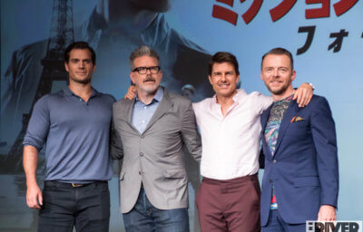 『 ミッション：インポッシブル／フォールアウト』記者会見 トム・クルーズ、サイモン・ペッグ、ヘンリー・カヴィル、クリストファー・マッカリー監督