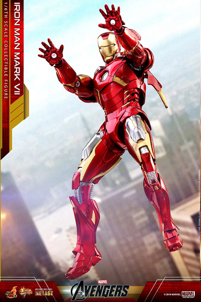 【ムービー・マスターピース DIECAST】『アベンジャーズ』1/6スケールフィギュア アイアンマン・マーク7