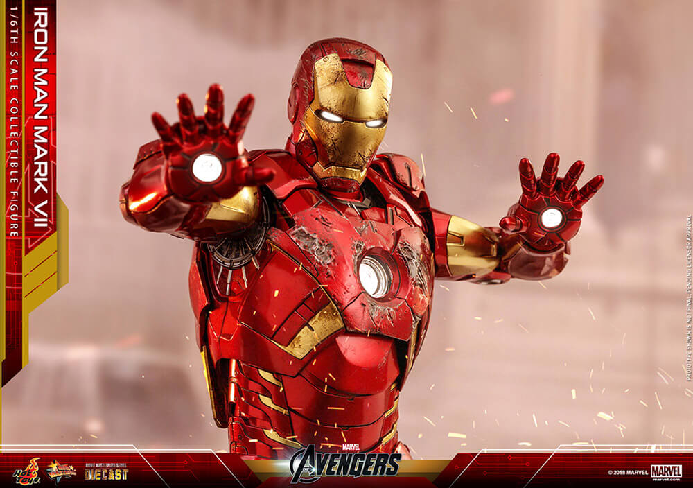 【ムービー・マスターピース DIECAST】『アベンジャーズ』1/6スケールフィギュア アイアンマン・マーク7