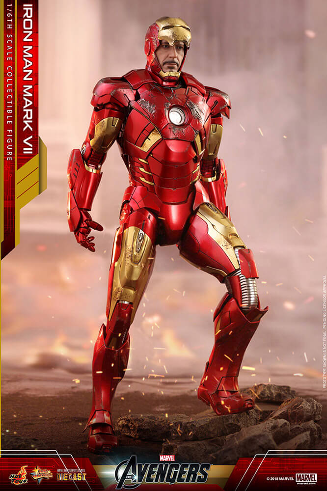 【ムービー・マスターピース DIECAST】『アベンジャーズ』1/6スケールフィギュア アイアンマン・マーク7