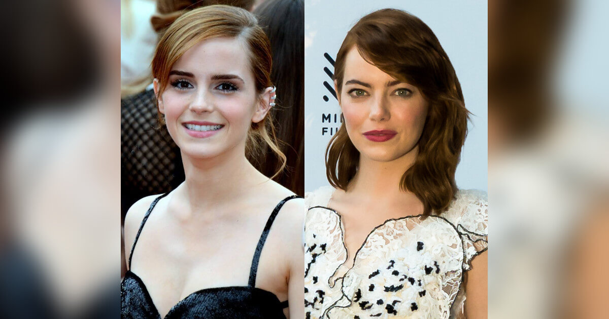 エマ・ワトソン エマ・ストーン