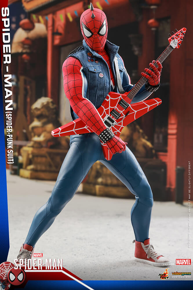 【ビデオゲーム・マスターピース】『Marvel’s Spider-Man』1/6スケールフィギュア スパイダーマン(スパイダー・パンク・スーツ版)