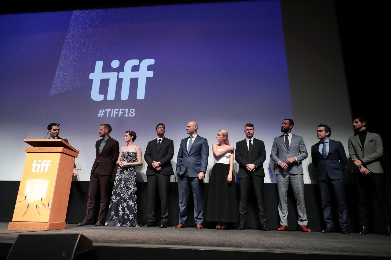『ファースト・マン』の映画祭公式記者会見