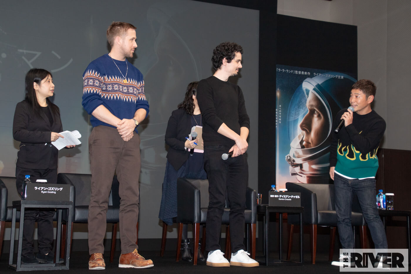 ファースト・マン ライアン・ゴズリング デイミアン・チャゼル監督 来日記者会見にて
