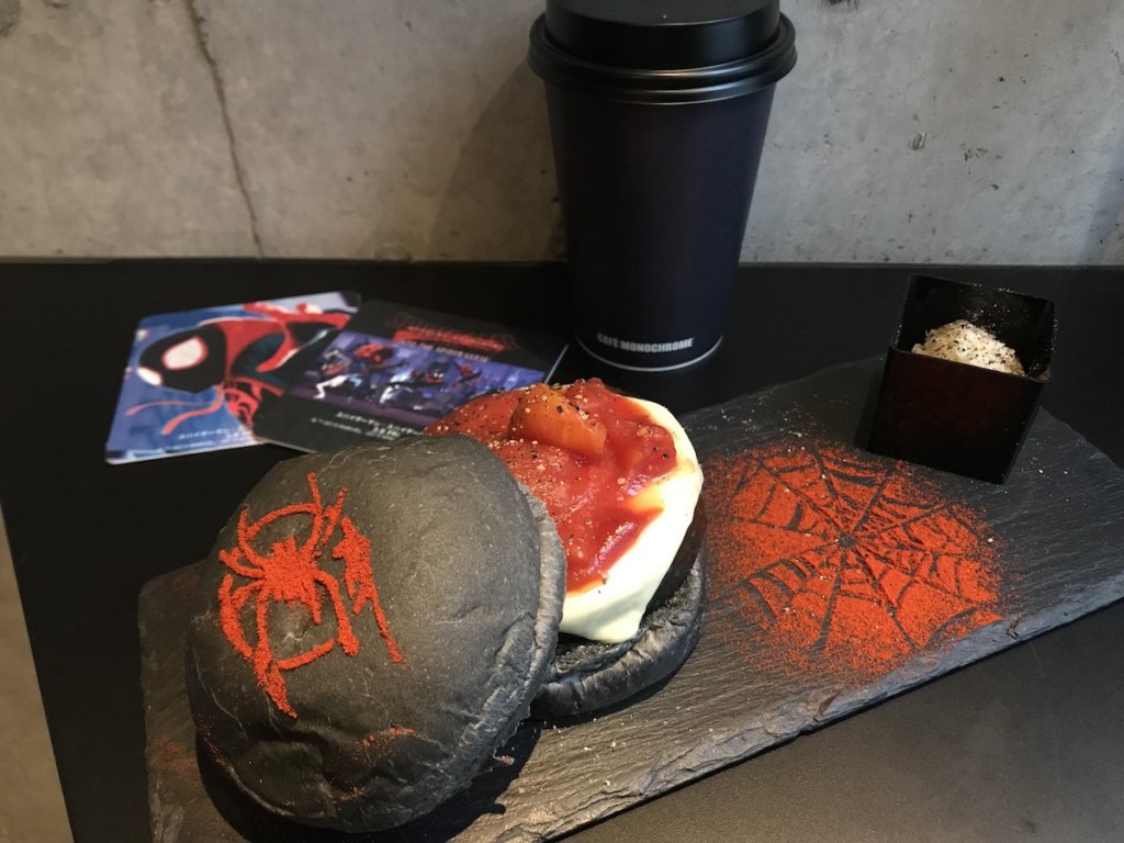 『スパイダーマン:スパイダーバース』コラボカフェ