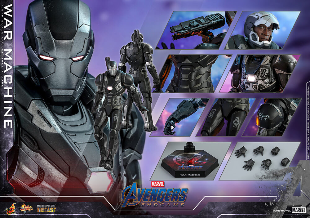 【ムービー・マスターピース DIECAST】 『アベンジャーズ/エンドゲーム』1/6スケールフィギュア ウォーマシン