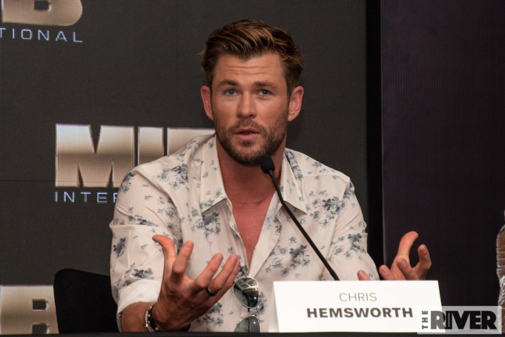 メン・イン・ブラック インターナショナル バリ 記者会見 クリス・ヘムズワース