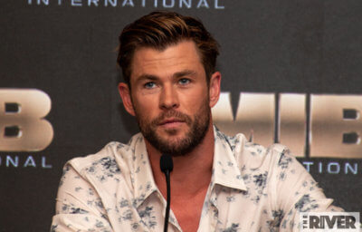 メン・イン・ブラック インターナショナル バリ 記者会見 クリス・ヘムズワース