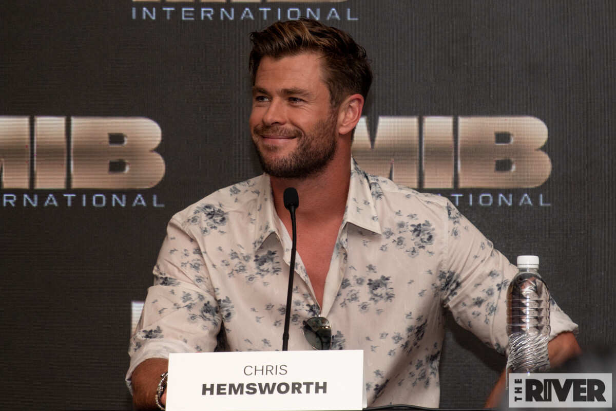 メン・イン・ブラック インターナショナル バリ 記者会見 クリス・ヘムズワース