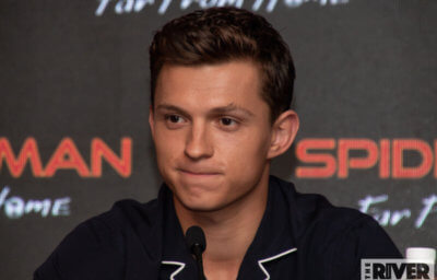 スパイダーマン：ファー・フロム・ホーム バリ 記者会見 トム・ホランド