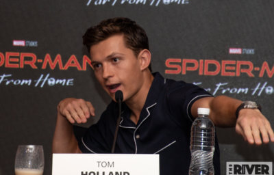 スパイダーマン：ファー・フロム・ホーム バリ 記者会見 トム・ホランド