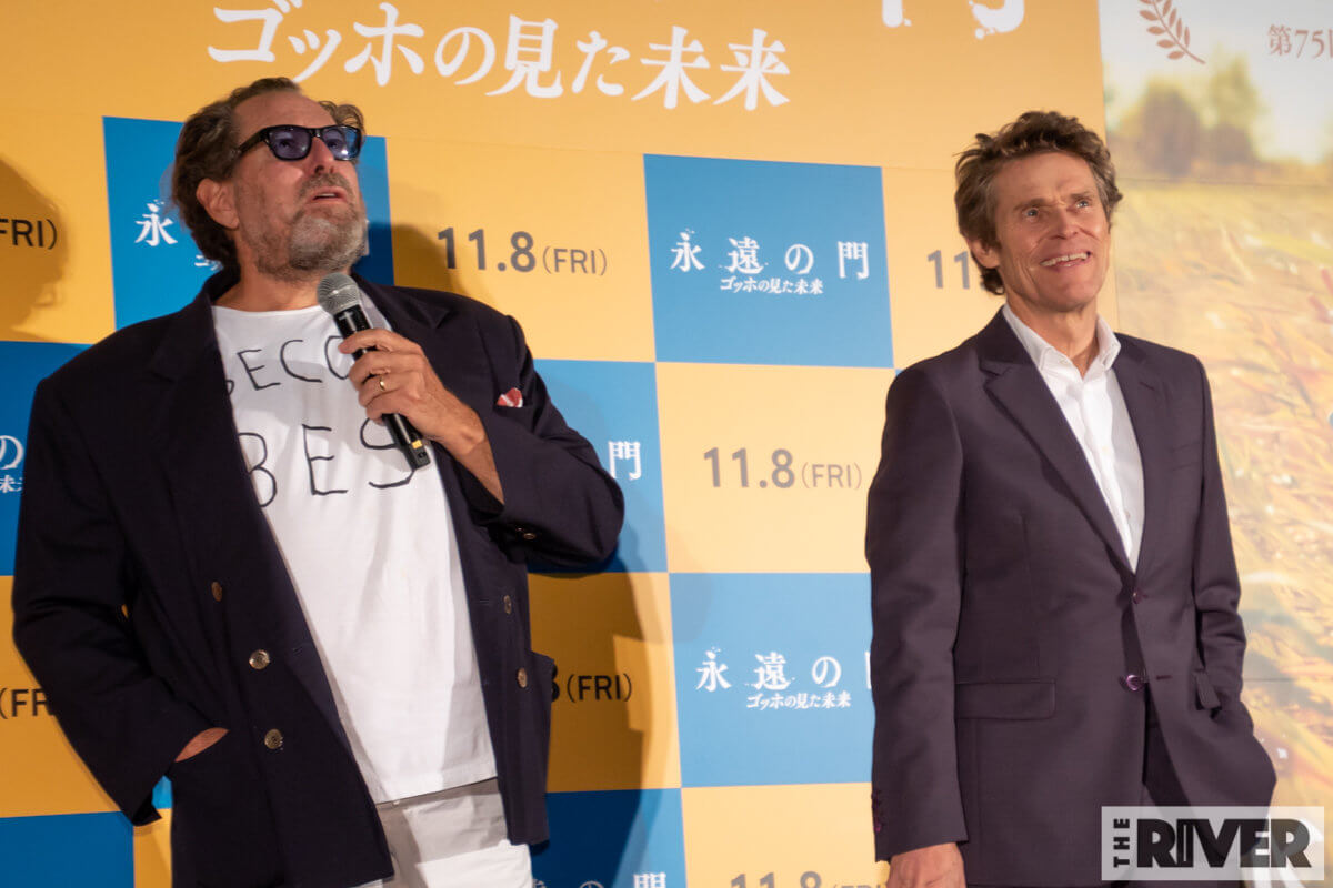 『永遠の門 ゴッホの見た未来』ジャパンプレミア 舞台挨拶
