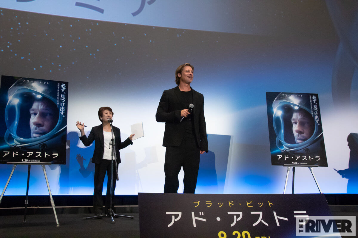 『アド・アストラ』ブラッド・ピット来日 ジャパンプレミア