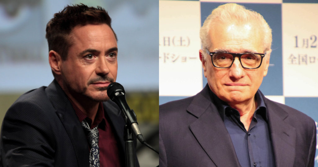 ロバート・ダウニー・Jr. マーティン・スコセッシ