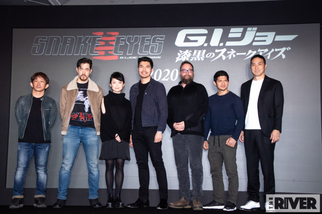 『G.I.ジョー：漆黒のスネークアイズ』製作発表会見