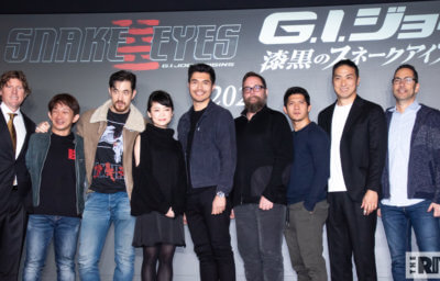 『G.I.ジョー：漆黒のスネークアイズ』製作発表会見