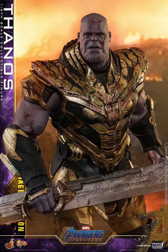 【ムービー・マスターピース】 『アベンジャーズ／エンドゲーム』１／６スケールフィギュア　  サノス（バトルダメージ版）