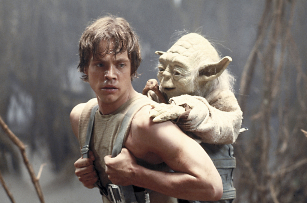 スター・ウォーズ ルーク・スカイウォーカーとヨーダ 『エピソード5/帝国の逆襲』