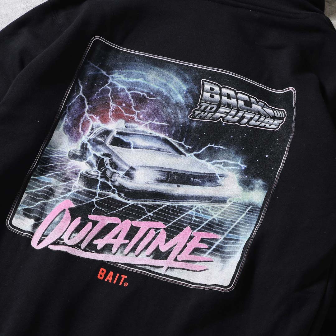 「BACK TO THE FUTURE」とBAITによるコラボレーション