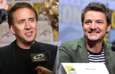 ニコラス・ケイジとペドロ・パスカル
