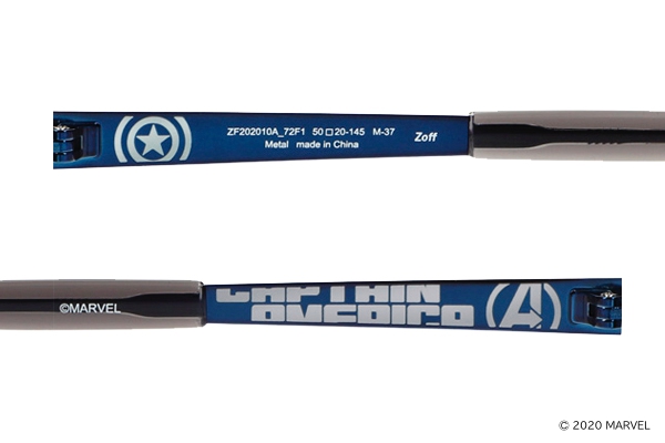ZoffよりMARVELの主要キャラクターをモチーフにしたアイウェア（眼鏡）が登場！