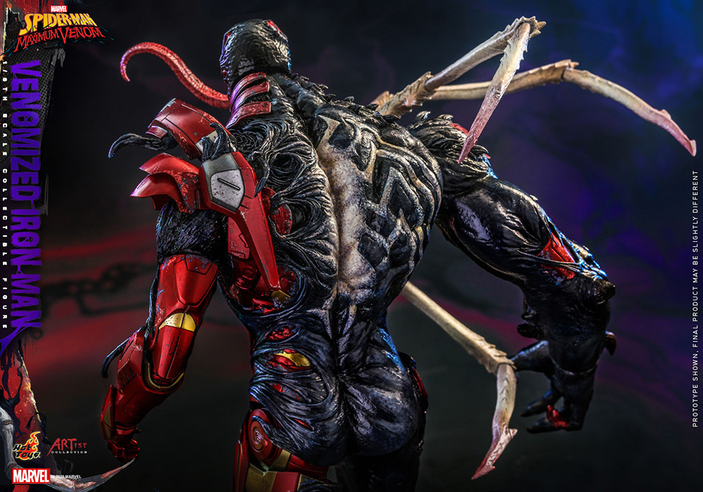 トイサピエンス限定 【アーティスト・コレクション】  『スパイダーマン：マキシマム・ヴェノム』  1/6スケールフィギュア　アイアンマン（ヴェノム版） ［ボーナスアクセサリー付き］