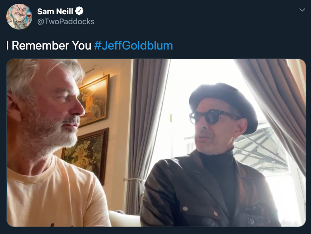 Sam Neill Jeff Goldblum