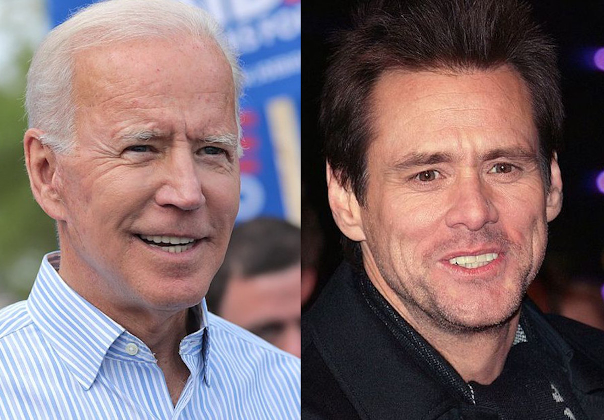 ジム・キャリー ジョー・バイデン Jim Carrey Joe Biden
