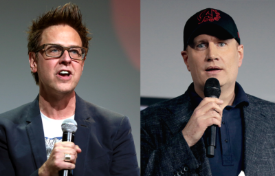 ジェームズ・ガンとケヴィン・ファイギ James Gunn Kevin Feige
