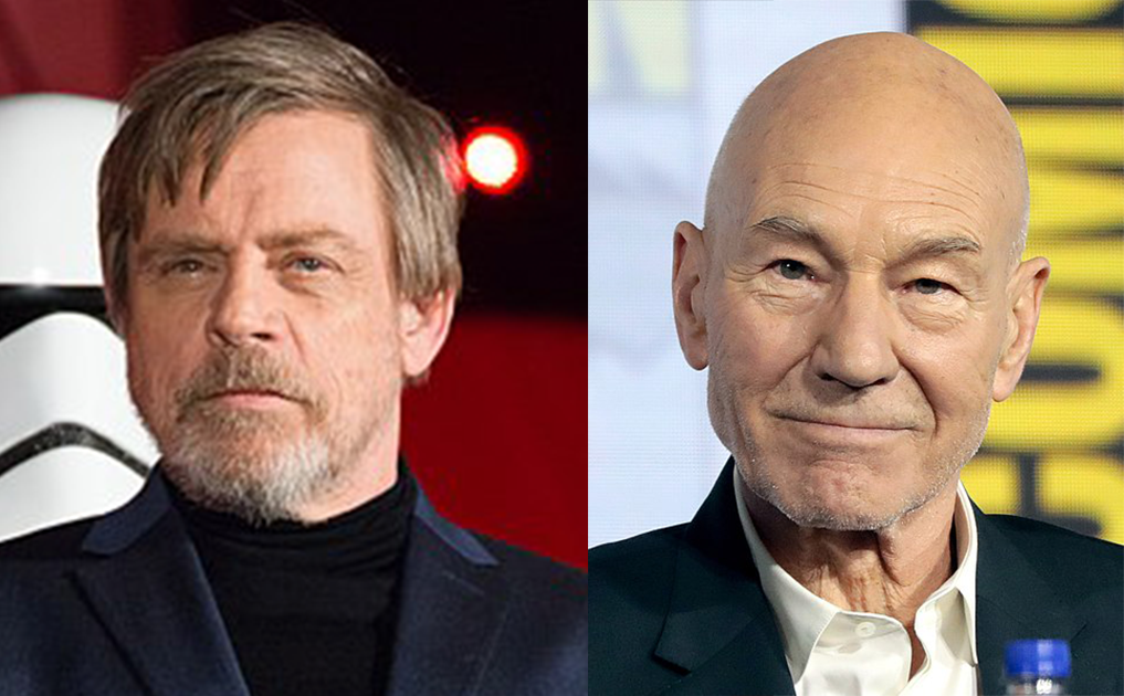 マーク・ハミルとパトリック・スチュワート