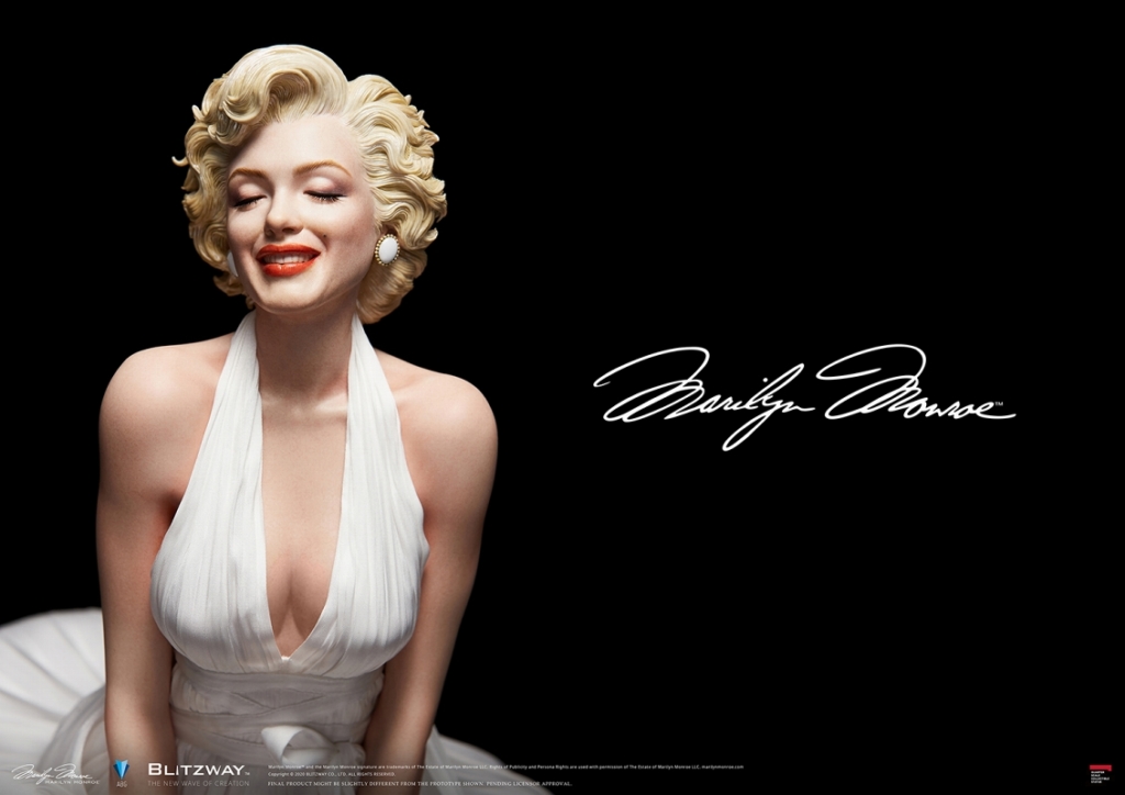 七年目の浮気 The Seven Year Itch/ マリリ ン・モンロー スパーブスケール 1/4 スタ チュー BW-SS-20801