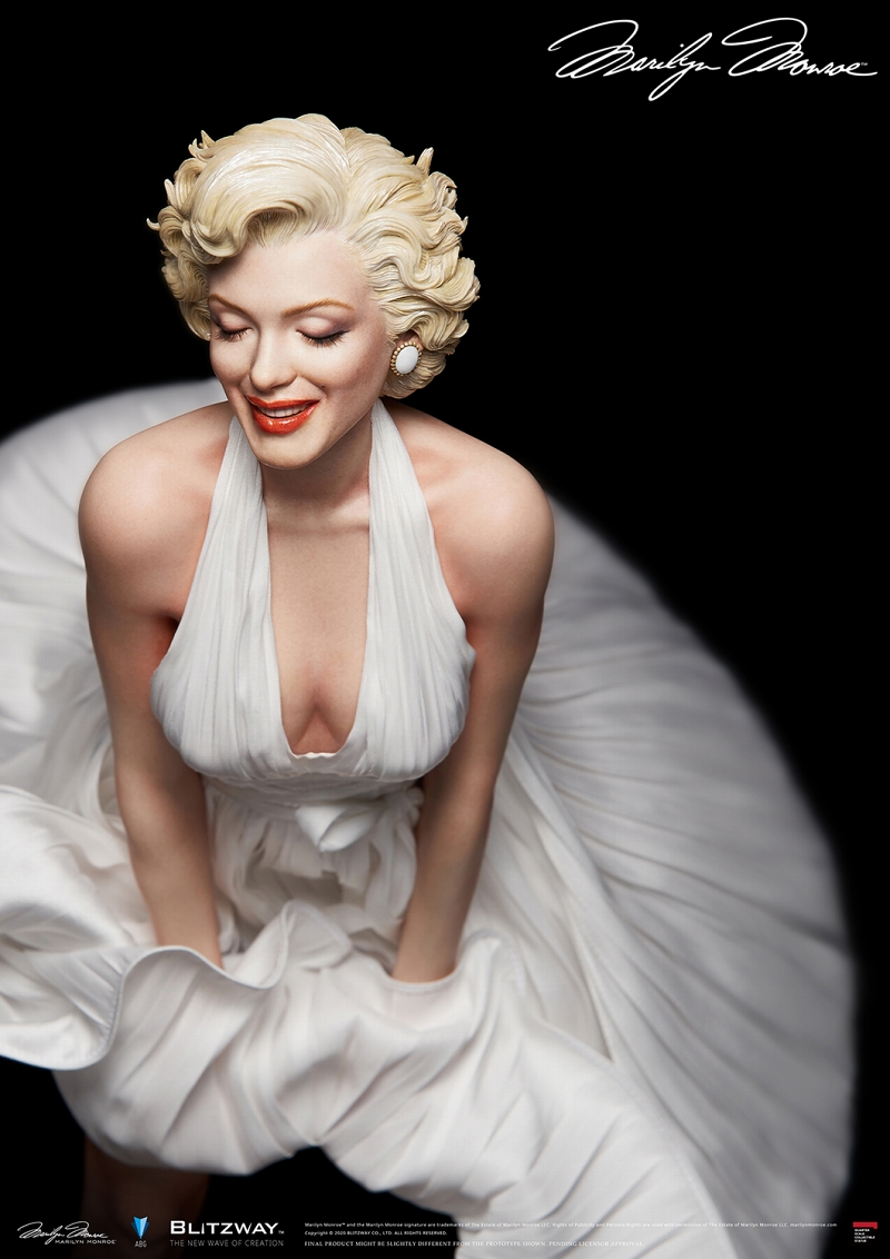 七年目の浮気 The Seven Year Itch/ マリリ ン・モンロー スパーブスケール 1/4 スタ チュー BW-SS-20801