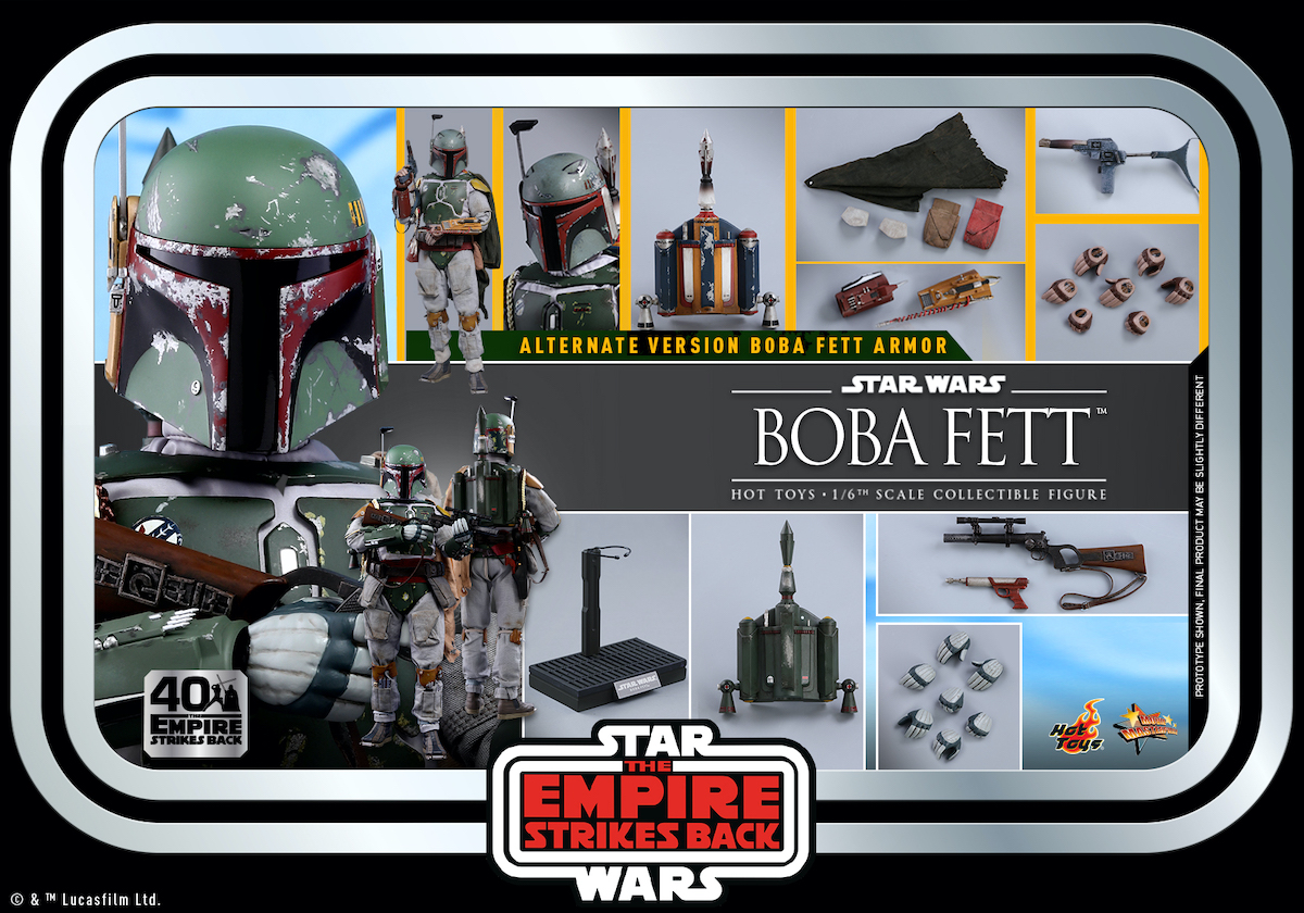 ムービー・マスターピース 1/6 スケール ボバ・フェット (スター・ウォーズ エピソード5 40周年記念版)