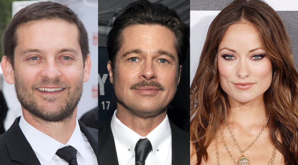 Toby Maguire トビー・マグワイア Brad Pitt ブラッド・ピット Olivia Wilde オリヴィア・ワイルド