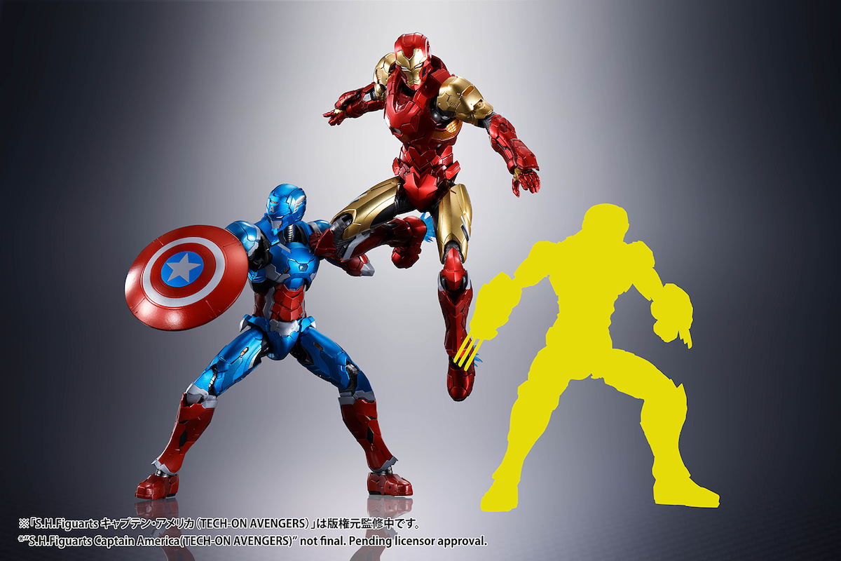 マーベル・コミックスとTAMASHII NATIONSのコラボ企画『TECH-ON AVENGERS』が始動！