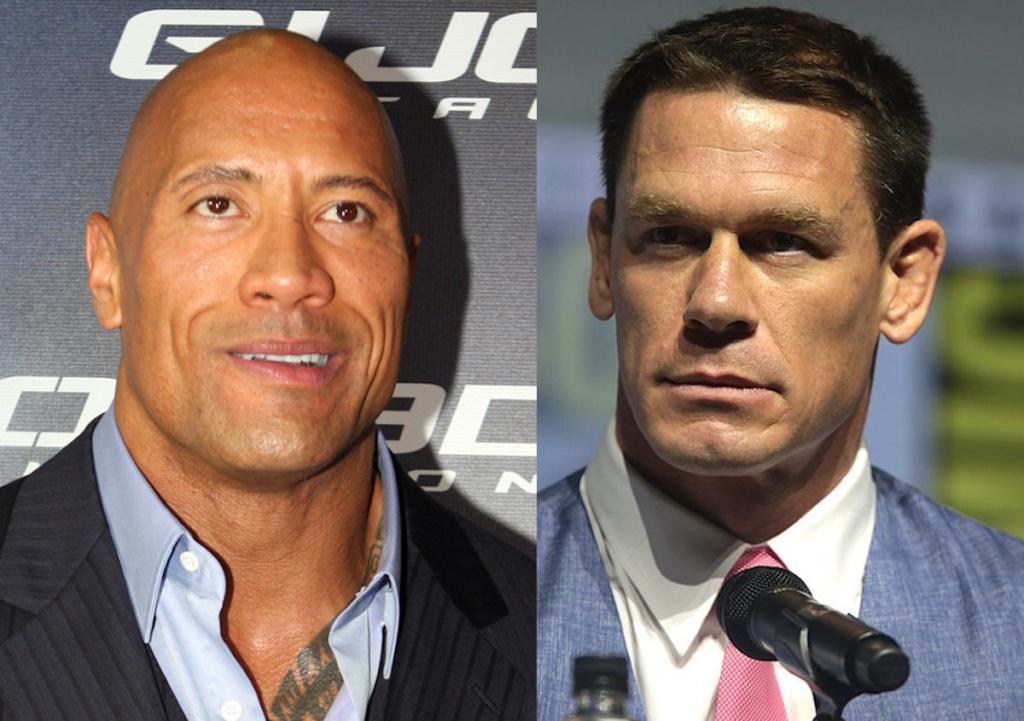 Dwayne Johnson ドウェイン・ジョンソン John Cena ジョン・シナ　