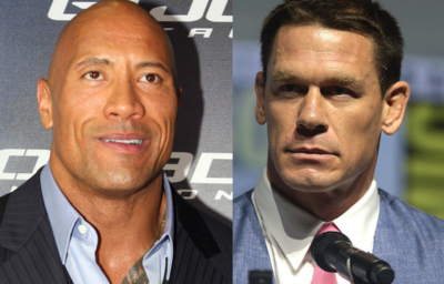 Dwayne Johnson ドウェイン・ジョンソン John Cena ジョン・シナ　