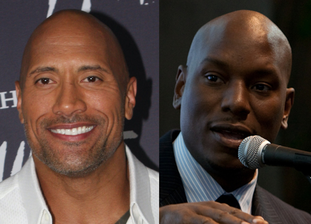 Dwayne Johnson ドウェイン・ジョンソン Tyrese Gibson タイリース・ギブソン