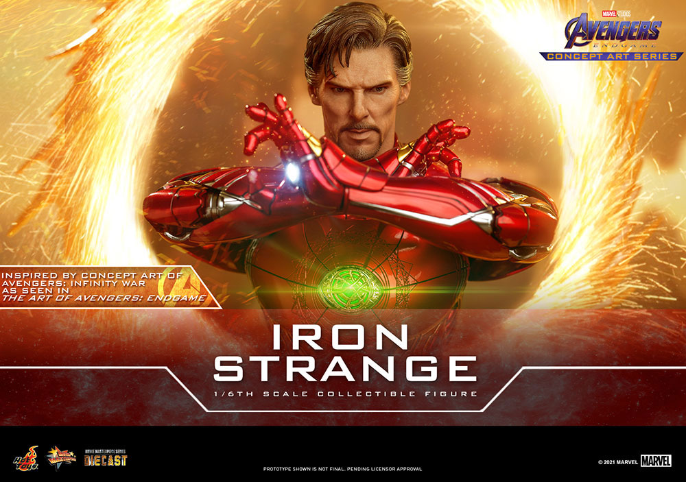 【ムービー・マスターピース ＤＩＥＣＡＳＴ】 『アベンジャーズ／エンドゲーム』 「コンセプトアート・シリーズ」１／６スケールフィギュア　アイアン・ストレンジ