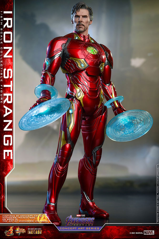 【ムービー・マスターピース ＤＩＥＣＡＳＴ】 『アベンジャーズ／エンドゲーム』 「コンセプトアート・シリーズ」１／６スケールフィギュア　アイアン・ストレンジ