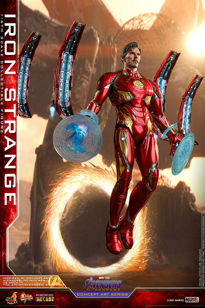 【ムービー・マスターピース ＤＩＥＣＡＳＴ】 『アベンジャーズ／エンドゲーム』 「コンセプトアート・シリーズ」１／６スケールフィギュア　アイアン・ストレンジ